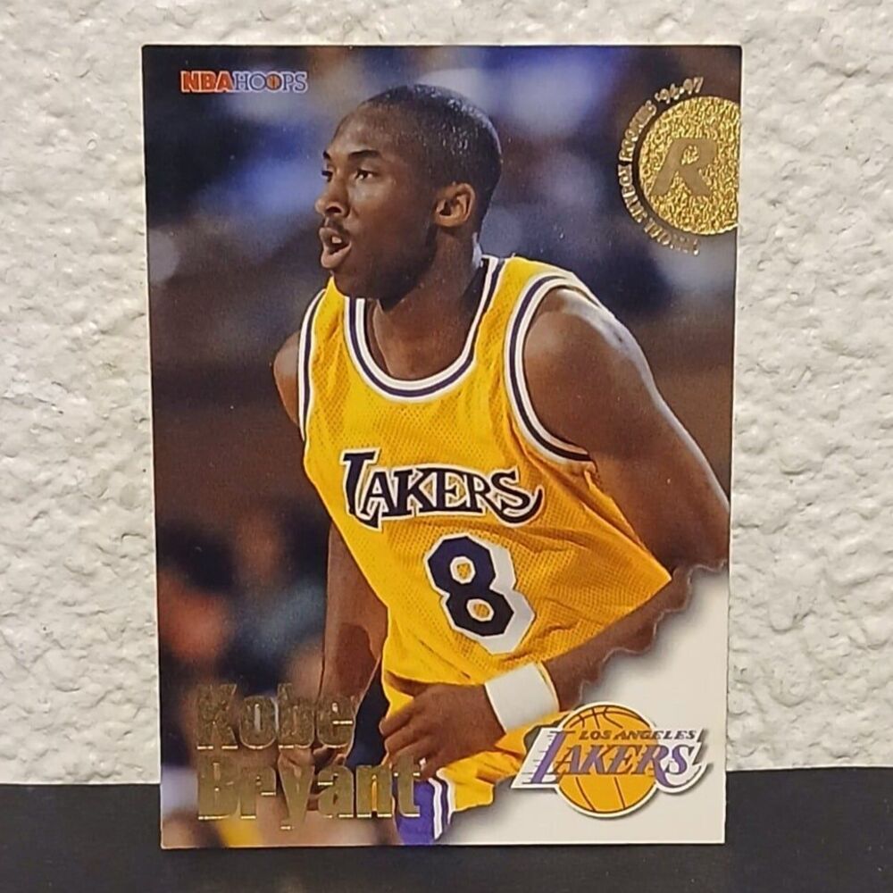 1996-97 NBA HOOPS SKYBOX ROOKIE KOBE BRYANT ROOKIE CARD #281 LOS ANGELES LAKERS